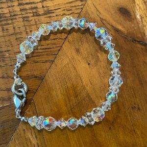Swarovski crystal bracelet - worn once